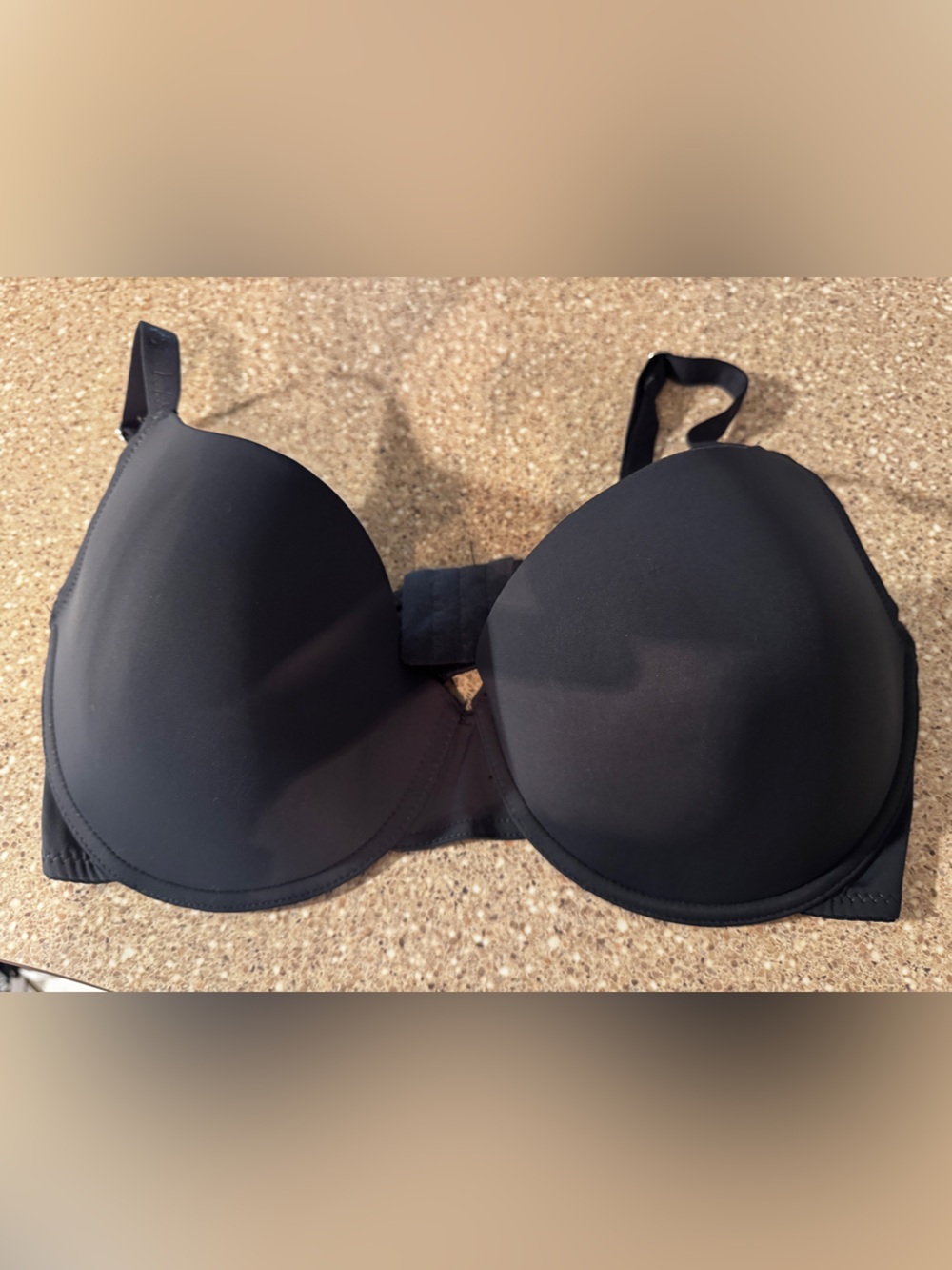 Roxy Black Smooth Molded Cup Bra Top